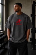 Load image into Gallery viewer, Iron Vessel Crest Oversized Tee (Red Crest)